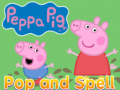 Spel Peppa pig pop and spell