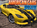 Spel American Cars Jigsaw