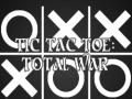 Spel Tic Tac Toe: Total War