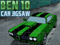 Spel Ben 10 Car Jigsaw 