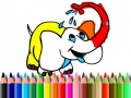 Spel Back To School: Elephant coloring