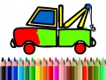 Spel Back To School: Truck Coloring