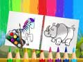 Spel Funny Animals Coloring Book