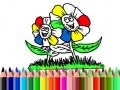 Spel Back to School: Flowers Coloring
