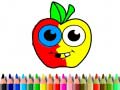 Spel Back To School: Apple Coloring Book