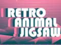 Spel Retro Animal Jigsaw