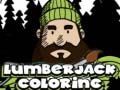 Spel Lumberjack Coloring  