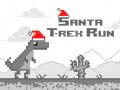 Spel Santa T-Rex Run
