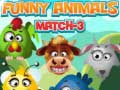 Spel Funny Animals Match 3