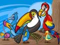 Spel Exotic Birds Coloring