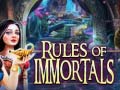Spel Rules of Immortals