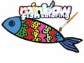 Spel Rainbow Fish Coloring
