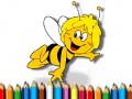 Spel Back To School: Bee Coloring Book