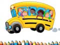 Spel School Bus Coloring Book