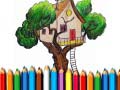 Spel Tree House Coloring Book