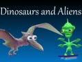 Spel Dinosaurs and Aliens