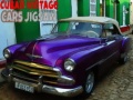 Spel Cuban Vintage Cars Jigsaw