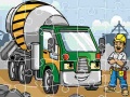 Spel Construction Trucks Jigsaw