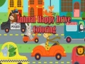 Spel Animal Happy Drive Coloring