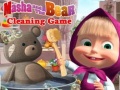 Spel Masha And The Bear Cleaning Game