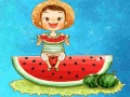Spel Watermelon and Drinks Puzzle