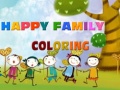 Spel Happy Family Coloring 