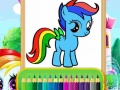 Spel Wonder Pony Coloring
