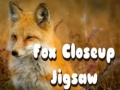 Spel Fox Closeup Jigsaw