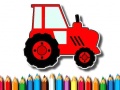Spel Easy Kids Coloring Tractor