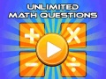 Spel Unlimited Math Questions