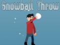 Spel Snowball Throw