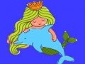Spel Mermaid Coloring Book