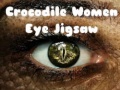 Spel Crocodile Women Eye Jigsaw