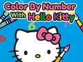 Spel Color By Number With Hello Kitty
