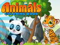 Spel Animal coloring Book 