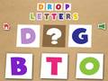 Spel Drop Letters