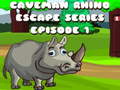Spel Caveman Rhino Escape Series Episode 1
