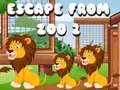 Spel Escape From Zoo 2