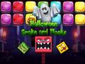 Spel Halloween Snake and Blocks