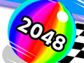 Spel Color Ball Run 2048