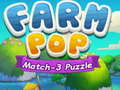 Spel Farm Pop Match-3 Puzzle