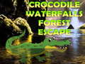 Spel Crocodile Waterfalls Forest Escape