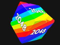 Spel Cubes 2048 3D with Numbers
