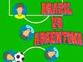 Spel Brazil vs Argentina