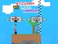 Spel Stickman vs Noob Hammer