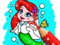Spel Coloring Book: Mermaid