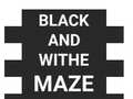 Spel Maze Black And Withe