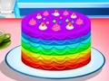 Spel Cooking Rainbow Cake