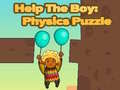 Spel Help The Boy: Physics Puzzle