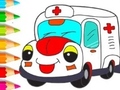 Spel Coloring Book: Ambulance